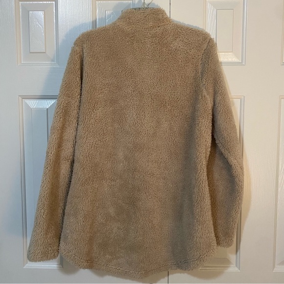 Charles River womens Sherpa quarter zip pullover size large - Picture 2 of 4